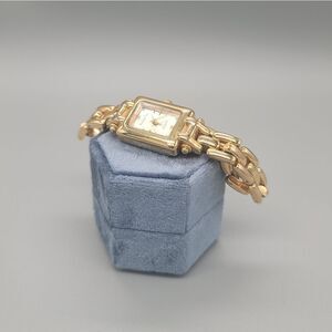 MAIN LINE TIME Gold Toned Watch